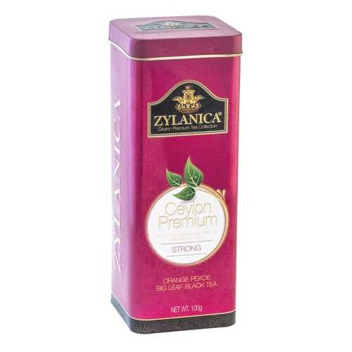 Чай черный листовой Zylanica batik design strong 100 г в Бристоль