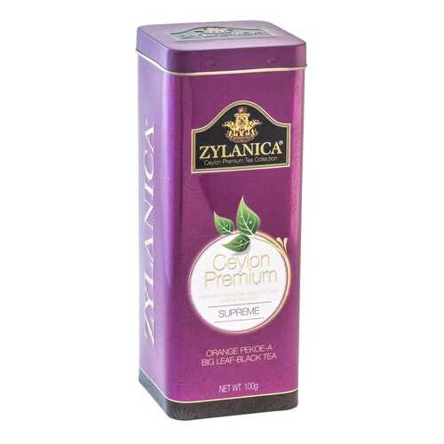 Чай черный листовой Zylanica batik design supreme 100 г в Бристоль