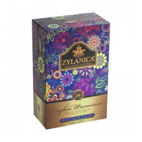Чай черный листовой Zylanica ceylon premium collection бергамот FBOP 200 г в Бристоль