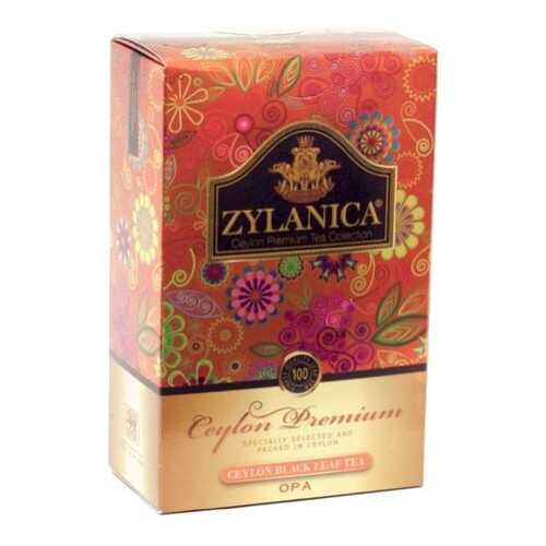 Чай черный листовой Zylanica ceylon premium collection OPА 100 г в Бристоль
