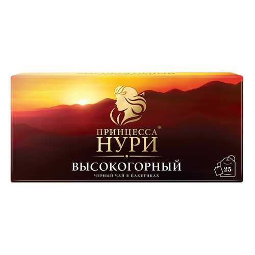 Чай черный Принцесса Нури Высокогорный 25 пакетиков в Бристоль