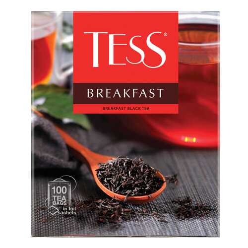 Чай черный Tess Breakfast 100 пакетиков в Бристоль