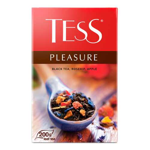 Чай черный Tess pleasure с шиповником и яблоком 200 г в Бристоль
