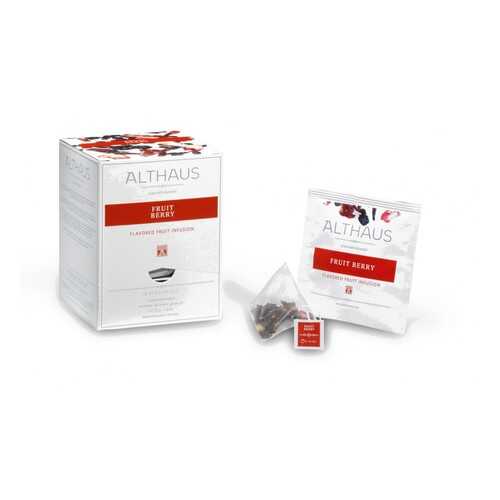 Чай фруктовый в пирамидках Althaus Fruit Berry Фрут Берри 15*2.75 г в Бристоль
