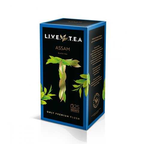 Чай Live Tea Assam черный 25 пакетиков в Бристоль