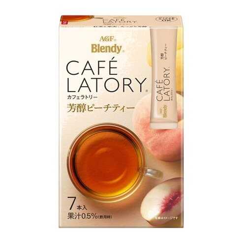 Чай растворимый AGF Cafe Latory Бленди персиковый в стиках 6*11 г в Бристоль