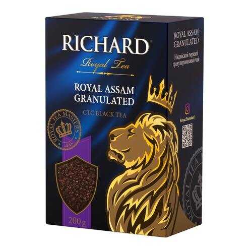 Чай Richard Royal Assam Granulated черный ганулированный 200 г в Бристоль