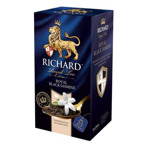 Чай Richard Royal Black Jasmine черный с жасмином 25 пакетиков в Бристоль