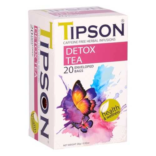 Чай Tipson Detox tea, травяной, 20 пакетиков в Бристоль