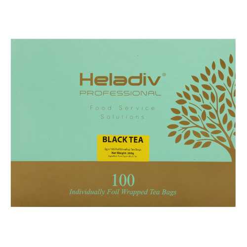 Чай в пакетиках Heladiv professional line black 100 пакетов в саше в Бристоль
