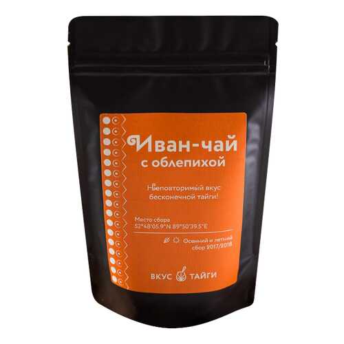 Чай Вкус тайги Иван-чай с облепихой 50 г в Бристоль