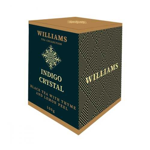 Чай Williams Indigo Crystal черный с чабрецом и цедрой лимона 100 г в Бристоль