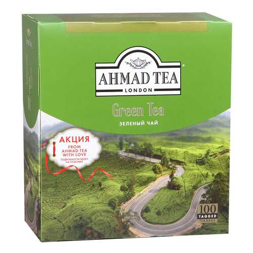 Чай зеленый Ahmad Tea 100 пакетиков в Бристоль