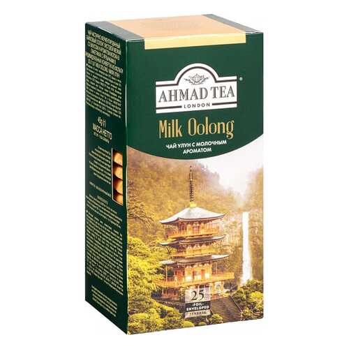 Чай зеленый Ahmad Tea milk oolong 25 пакетиков в Бристоль