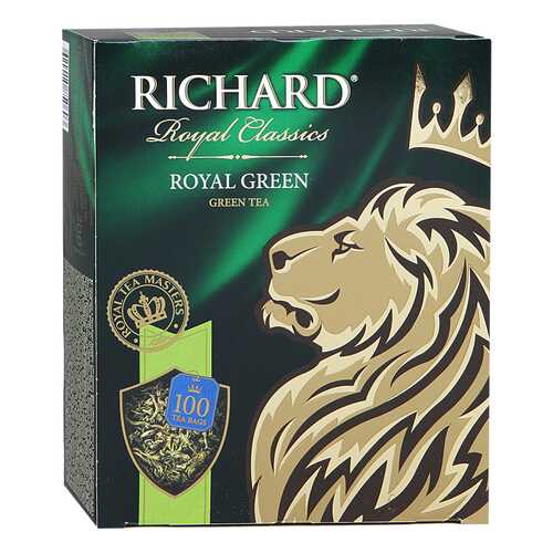 Чай зеленый Richard royal green 100 пакетиков в Бристоль