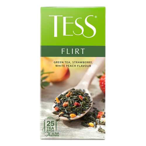 Чай зеленый Tess Flirt 25 пакетиков в Бристоль