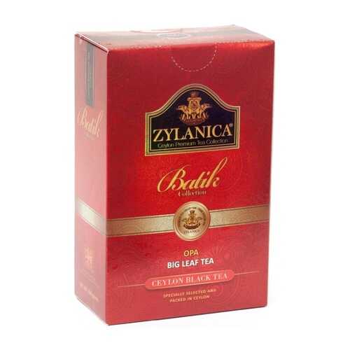 Чай Zylanica Batik Collection черный листовой ОРА 100 г в Бристоль