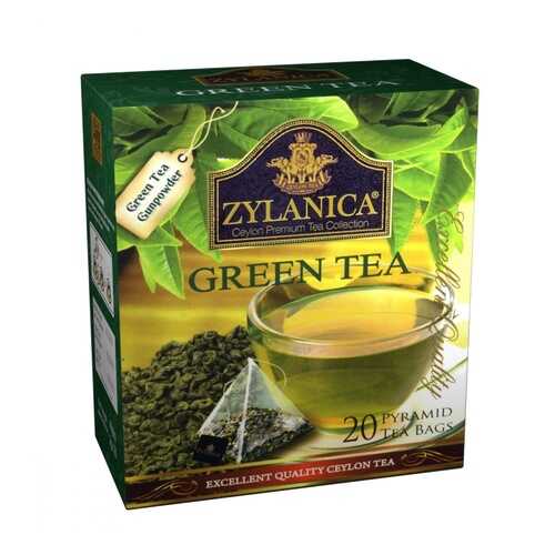 Чай Zylanica Green tea зеленый 20 пирамидок в Бристоль