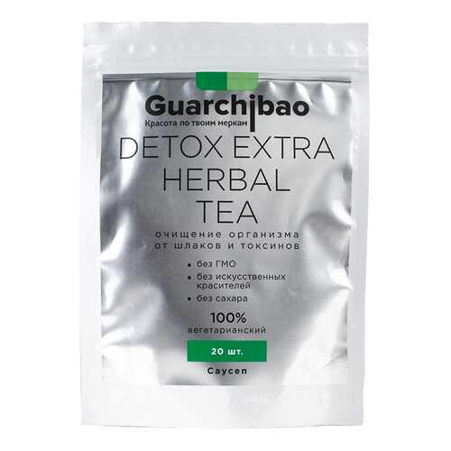 Чайный напиток Guarchibao для детокса Detox Herbal Tea Саусеп 48 г в Бристоль