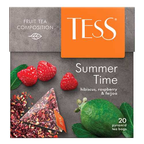 Чайный напиток в пирамидках Tess Summer Time 20 пакетиков в Бристоль