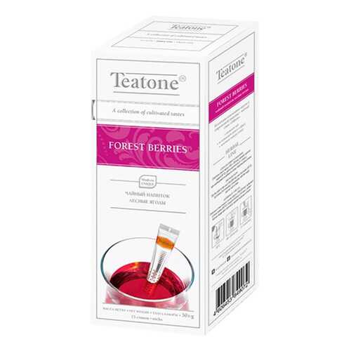 Напиток чайный Teatone forest berries лесные ягоды в стиках 15 пакетиков в Бристоль