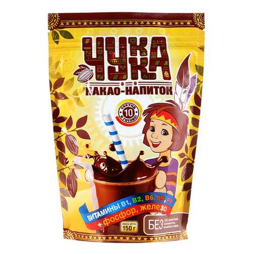 Какао-напиток Экологика чука гранулированный 150 г в Бристоль
