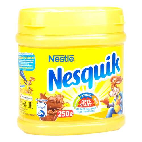 Какао Nestle Несквик 250 г Россия в Бристоль