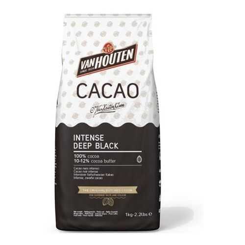 Какао порошок Van Houten 100% Intence deep black 1 кг в Бристоль
