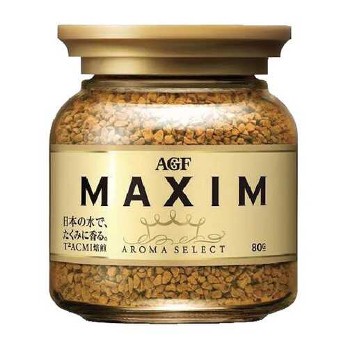 Кофе AGF Maxim растворимый gold blend 80 г в Бристоль