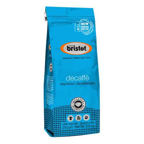 Кофе Bristot Decaffeinato молотый 250 г в Бристоль