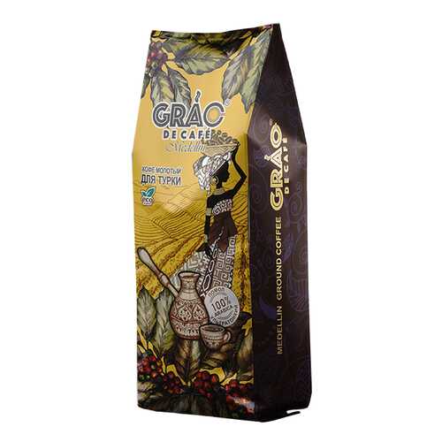 Кофе Grao De Cafe Medellin среднеобжаренный молотый 100 г в Бристоль