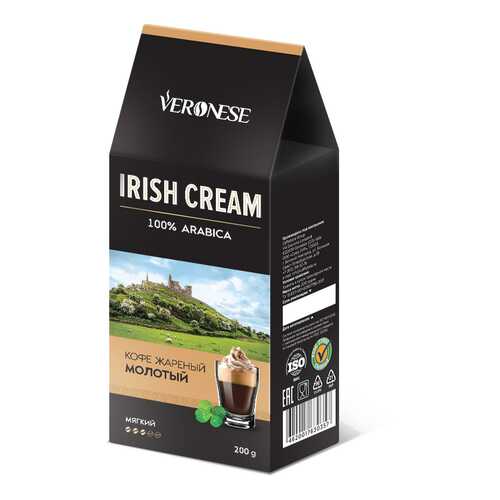Кофе молотый ароматизированный Veronese Irish Cream 200 г в Бристоль