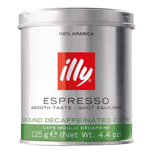Кофе молотый ILLY caffe декофеиновый 125 г в Бристоль