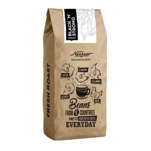 Кофе Nechaev Black and Strong в зернах свежей обжарки 500 г в Бристоль