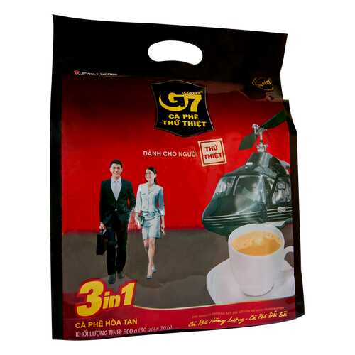 Кофе растворимый G7 3in1 50 пак*16 г в Бристоль
