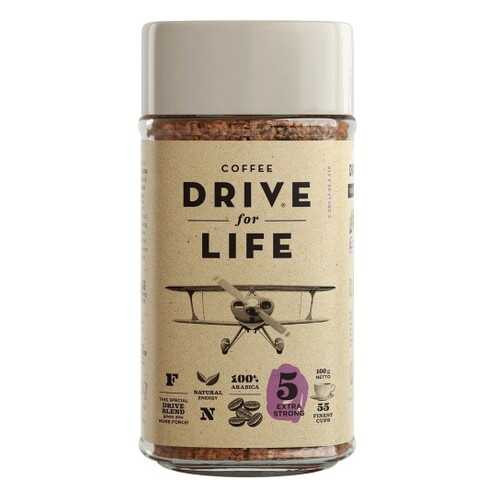 Кофе растворимый живой Drive for Life extra strong 100 г в Бристоль