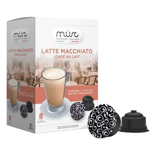 Кофе в капсулах Must latte macchiato 16 капсул в Бристоль