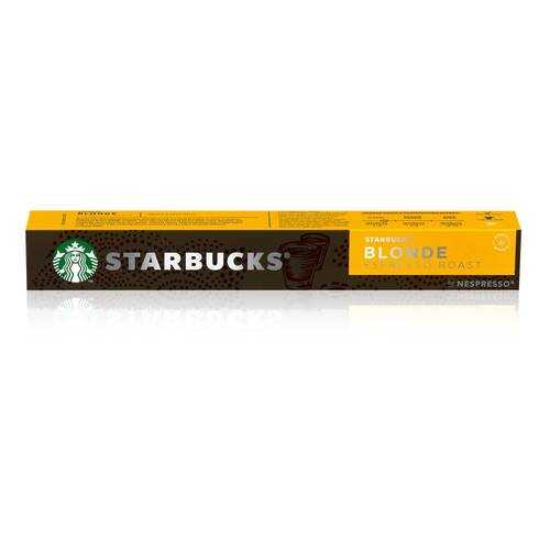 Кофе в капсулах Starbucks Blonde Espresso Roast стандарта Nespresso 10 шт в Бристоль