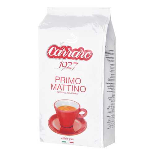 Кофе в зернах Carraro примо маттино 1 кг в Бристоль