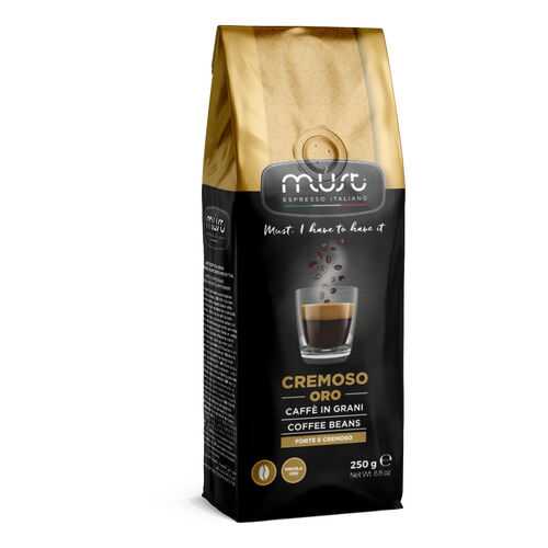 Кофе в зернах Must cremoso oro 250 г в Бристоль