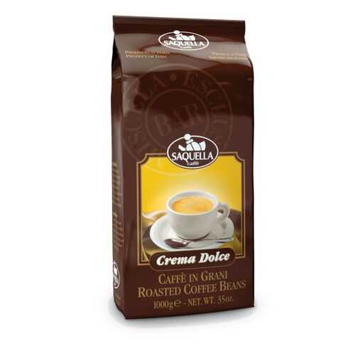 Кофе в зернах Saquella crema dolce 1 кг в Бристоль