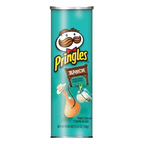 Чипсы Pringles ranch со вкусом соуса ранч 158 г в Бристоль