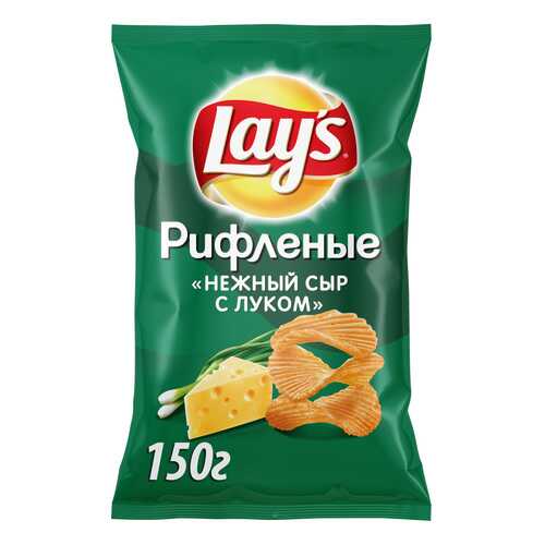 Картофельные чипсы Lay's нежный сыр с луком 150 г в Бристоль