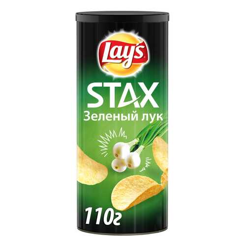 Картофельные чипсы Lay's stax зеленый лук 110 г в Бристоль
