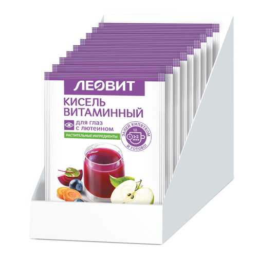 Кисель Витаминный для глаз с лютеином. Шоубокс 20 шт. по 18 г. в Бристоль
