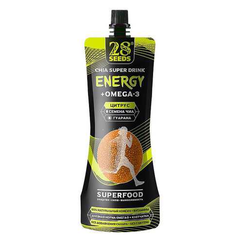 Напиток 28 Seeds Chia Super Drink цитрус, 250 мл в Бристоль