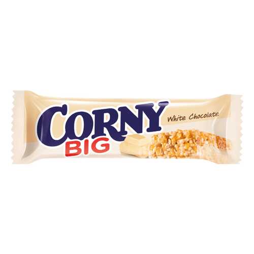 Corny BIG Злаковая полоска с белым шоколадом 24 штуки по 40г в Бристоль