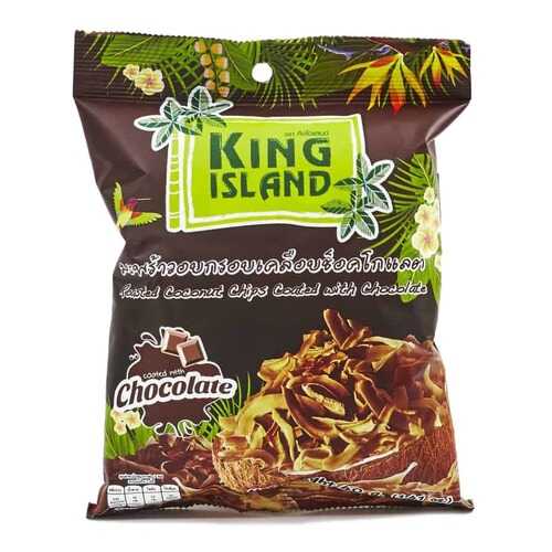 Кокосовые чипсы King Island с шоколадом 40 г в Бристоль