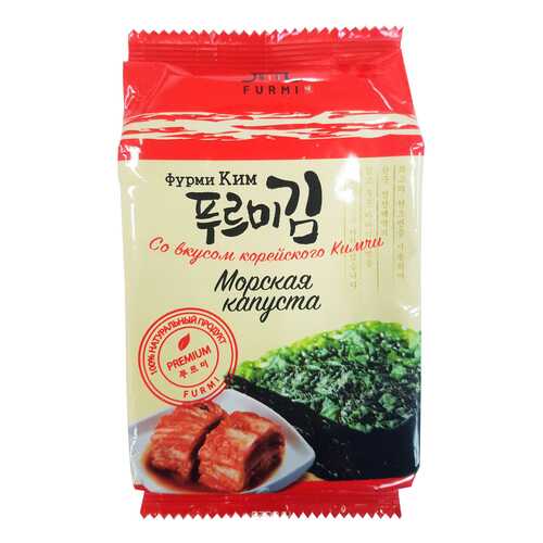 Морская капуста Furmi Kim со вкусом кимчи 5 г в Бристоль