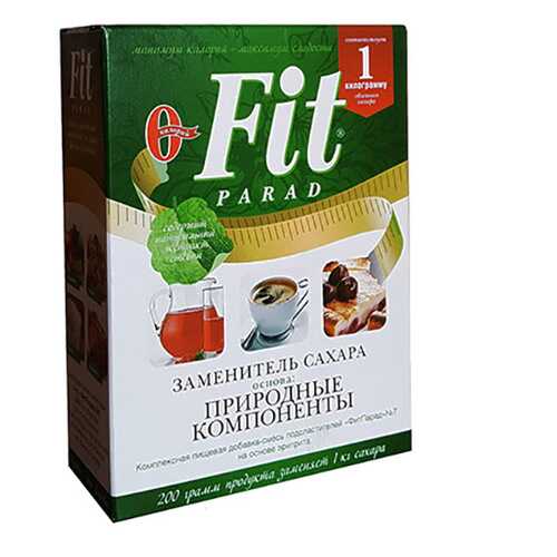 Заменитель сахара Fit Parad на основе эритрита и стевии №7 в Бристоль